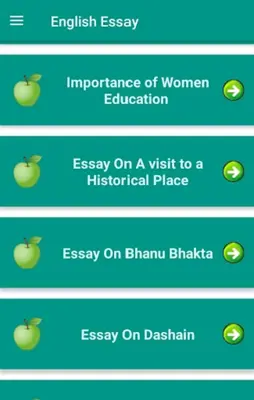 English Essay android App screenshot 3